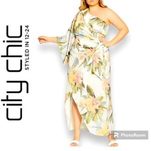 City Chic Barbados maxi dress